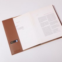 간지아리빙 국내 수작업 가죽 북커버 패브릭 책커버 다이어리 노트 파우치, 일반형, 그레이