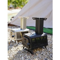 화목 난로 캠핑 나무 난방 장작 난로 야외 장작 보일러, 단일사이즈, RS-013B