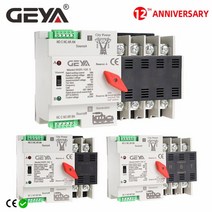 GEYA-W2R ATS 110V PC 이중 전원 자동 스위치 63A 가정용 50/60Hz 무료, 04 W2R 3P 110V_03 63A