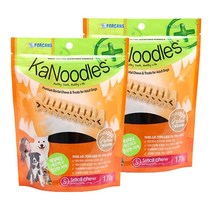 포켄스 NEW 카누들 S 170g x2개 강아지 치아건강 구취관리 덴탈 영양간식 양치껌 애견