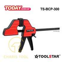 툴스타 바 클램프 TS-BCP-300 12인치 바이스 고정 퀵바 퀵클램프 목공용 DIY 강력한 그립 TOOLSTAR 카리스툴
