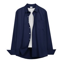 남성용 소프트 데일리 탄탄 스판 셔츠 빅사이즈 남방 16color