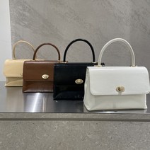 클래식 탑핸들 토트백 숄더백 겸용 투웨이백 여성 소가죽 가방