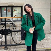 CC콜렉트 오버핏 산드로 요즘핫한 여성 모직 코트