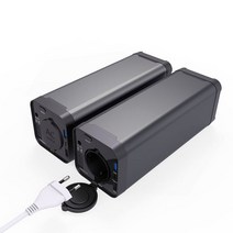 차박파워뱅크 차량용 배터리 인산철 대용량 휴대용 야외 미니 UPS 40800mah 전원 공급 장치 AC110V 220V 출, 02 Pink Power Bank