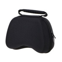 XBOX 360 콘솔게임 bevigac 범용 휴대용 게임 컨트롤러 storage bag organizer carry case for ps5 ps4 Slim pro one 78, 블랙 나일론