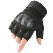 장갑 밀리터리 전술 등산 군사 글러브 부시크래프트 서바이벌, A18Half Finger Black, L, L