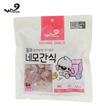 말랑말랑 반려견 간식 웅자 네모간식 치킨큐브 270g, 프라마쿠팡 1