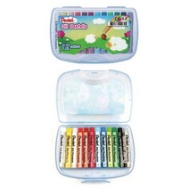 일음쇼핑^^*m펜텔 오일 파스텔 CASE 12 COLOR 화방용 미술 도구 드로잉용 미술용 학생용일medi^*^, ab*^^선택없는