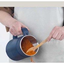 곡물분쇄기 연삭기 건식 습식 가정용 소형 제분기, (사파이어블루) 파워모델 세트