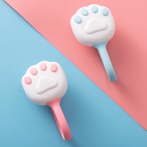 1P 고양이발 이불 고정핀 밀림방지핀 매트고정버클 밀림방지 시트핀 침대보핀 침대시트버고정핀, 핑크