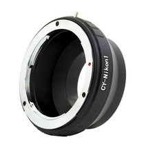 Contax Yashica C/Y 용 CY-N1 어댑터 니콘 1 N1 마운트 카메라 J2 J3 J4 J5 V1 V2, 한개옵션0