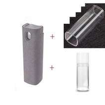 휴대폰 모니터 태블릿 스마트폰 액정 클리너 미스트 리필 틱톡, 그레이 (10ml 보충액 증정)개