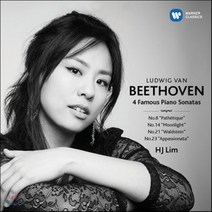 [CD] 임현정 (HJ Lim) - 베토벤: 유명 피아노 소나타 모음집 (Beethoven: 4 Famous Piano Sonatas) : 8번 비창 14...