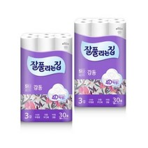 잘풀리는집 감동 롤화장지 25m, 60롤, 15개