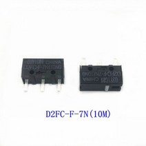 L3 스위치무료 10Pcs 마우스 마이크로 스위치 D2FCF7N 10M 20M D2FCFK50M D2F, 02 D2FC-F-7N(10M) 10Pcs