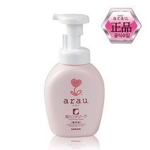 [포스트코] arau 아라우 버블 포밍 핸드솝 아기 손세정제 핸드워시 300ml 리필, 리필형(500ml)