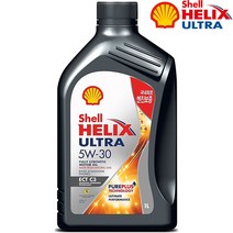 쉘 힐릭스 울트라 5W30 ECT C3 1L 가솔린 디젤 LPG 겸용 프리미엄 합성엔진오일, 11개, 1000ml