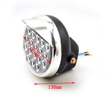 12V - 80V 오토바이 LED 수정된 슈퍼 밝은 강한 빛 48V 60V 72V 전기 세발 자전거 ATV UTV Go karting, 01 27 bead LED Light