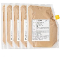 [간편한식] 국내산 돈골 농축액 엑기스 5kg 300인분, 5kg(1kgx5개입)