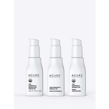 Acure The Essentials 아큐어 오일 스타터 키트 - 모로코 아르간 오일 마룰라 오일 및 로즈힙 오일 포함 3개입, Original