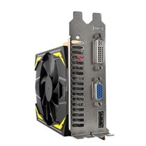 NVIDIA GTX 1050ti 용 K3NB PC 2GB DDR5 128 비트 저잡음 및 초 고화질 데스크탑 게임 개별 비디오 카드, 한개옵션0