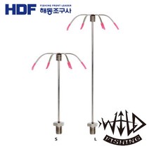해동 와일드피싱 스텐헤드 갸프 헤드 FA-17 에깅뜰채 오징어 문어, 304 스텐갸프헤드(FA-17) L