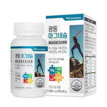 광동 마그네슘 90정(3개월분) / 비타민B 4중복합기능성, 90정, 1개
