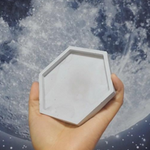 Pristine_Life 심플 석고 트레이, 3.그레이