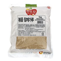 맛뜨락 고소한 볶음 참깨가루 1kg(봉지)/수입산, 단품