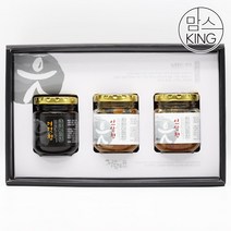 [맘스킹]창성 강원정선 고랭지 정선아리청 더덕청 1개인삼청 2개 선물세트, 단품