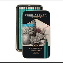 프리즈마 터콰이즈 아트 연필 12본 세트 미술연필 드로잉 소묘, Art Set(소프트) 12본