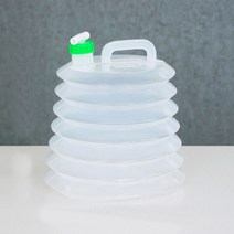 자바라 물통 캠핑 등산 야외 접이식 생수통 약수통 10L, 1, 해당상품
