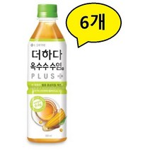 롯데칠성 더하다 옥수수수염차 플러스 500mlx6펫