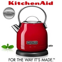무선주전자 프랑스 수입 KitchenAid 레트로 스타일 304 스틸, 엠파이어 레드