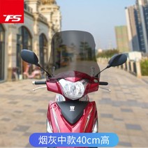 대림 VF100 윈드스크린 튜닝 쉴드 스쿠터, 스모크 40cm개