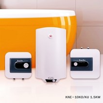 [강남기업] 전기온수기 KNE 스텐리스코팅 애나멜코팅 폭넓은 용량 가성비최고, KNE-10KU(상향식)