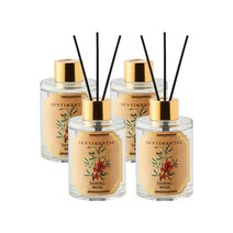센티멘탈 S시리즈 샌달우드 디퓨저 120ml 3+1, 65kg이하/건성