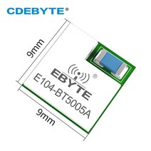 CDEBYTE E104-BT5005A 무선 송신기 모듈 초저에너지 블루투스 Iot 보드 nRF52805 BLE5.0 iBeacon 시리얼 2.4GHz