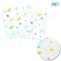 독일화이트꽃행주20P 극세사행주 부직포행주 손걸레