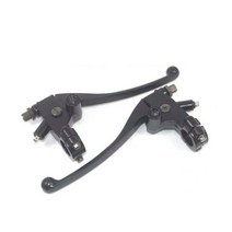 오토바이 브레이크 클러치 핸들 레버 Assy 혼다 CG125 150 200 알루미늄 합금 FXD 왼쪽 오른쪽 Wuyang WY125, Left and right