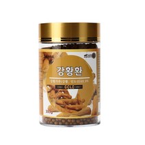 엘라이프 - 강황환 300g 식약처 식약청 인정 인증 해썹 haccp 강황가루 강황 인도산 커큐민 생강 카레 터메론 쿠르쿠민 아줄렌 캄파 시네올 팔라듐 메치르톨 이르카르 비노르, 300gX1통