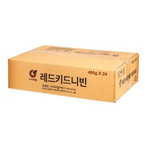 스위트웰레드키드니빈 400G푸드올마켓 BOX(24), 단품