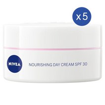 니베아 너리싱 페이스 수분크림 SPF30 50ml Nivea Nourishing Face Moisturiser, 5개