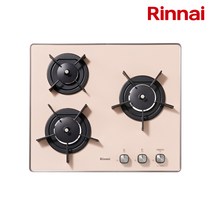 빌트인 3구 피치핑크 컬러 가스레인지 (RBR-PF3041PD), 도시가스(LNG)