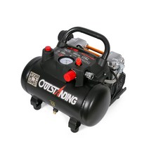 저소음 에어 콤프레샤 콤프레셔 컴프레서 컴프레사, 구리 980W-30L 블랙
