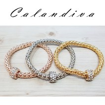 [Calandiva] 예쁜 원형 팔찌 BR-12 탄성