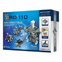 초등 로봇 과학 코딩 교구 로보빌더 RQ 1단계 로보트 조립 제작 만들기, RQ+110(1단계)