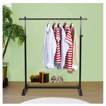 이동식 행거 바퀴행거 스탠드행거 1단행거 의류쇼핑몰 행거 쇼핑몰행거 스텐행거 파이프행거 옷걸이 원룸옷걸이 원룸행거 이동식 스탠드 옷걸이 옷가게매장용 행거 옷걸이행거 소형 미니 행거, 블랙