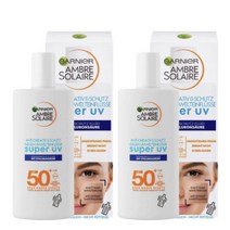 가르니에 슈퍼 UV 썬크림 플루이드 SPF50 40ml x 2개
